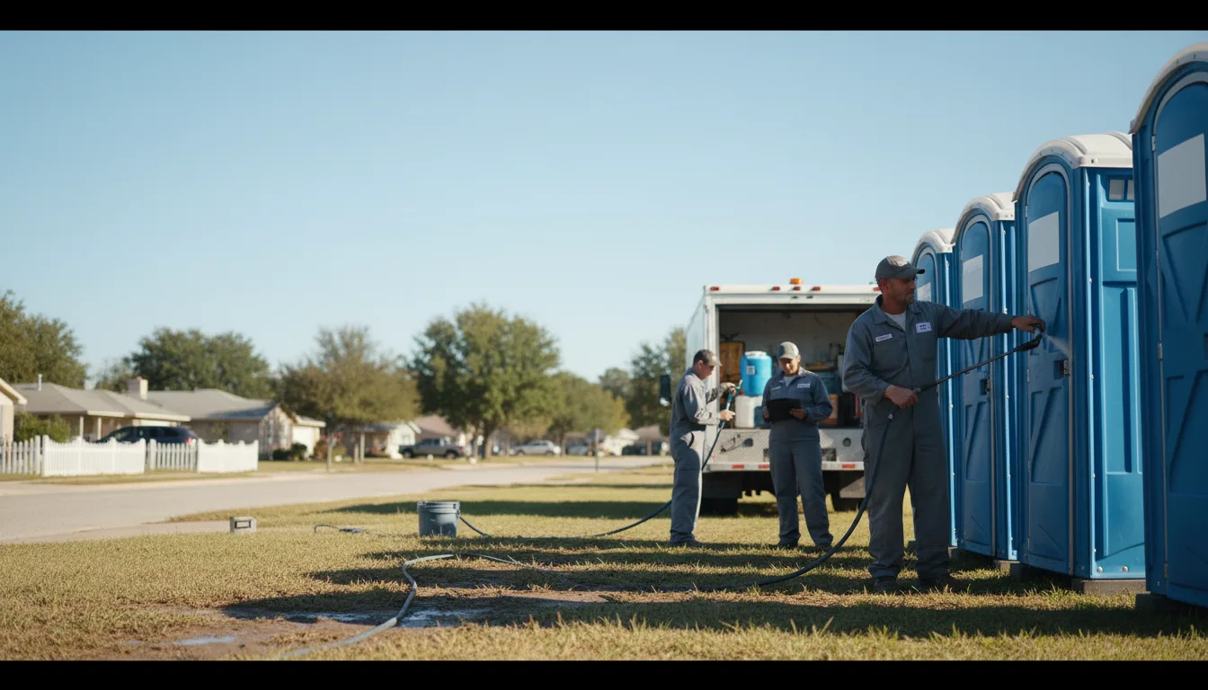 Long-Term Portable Toilet Rental in Lakeland, MI near me